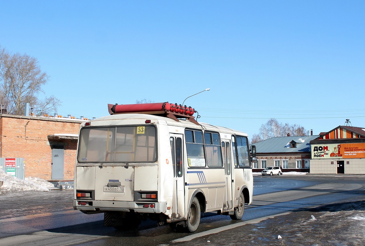 Томская область, ПАЗ-32054 № К 450 ЕС 70