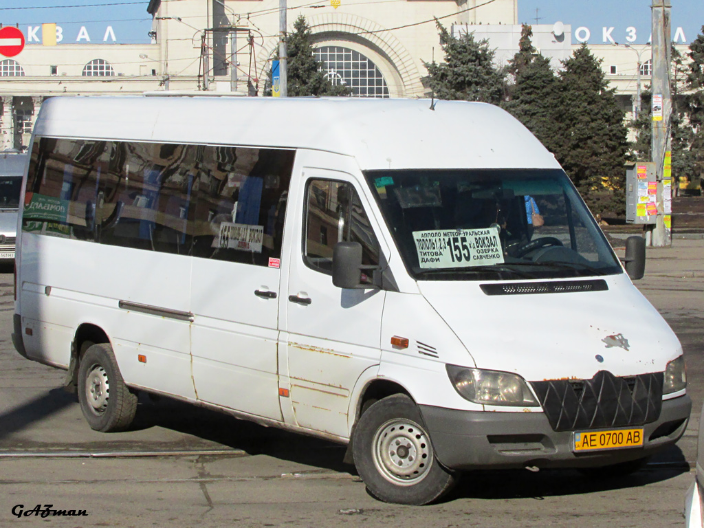 Днепропетровская область, Mercedes-Benz Sprinter W903 313CDI № AE 0700 AB