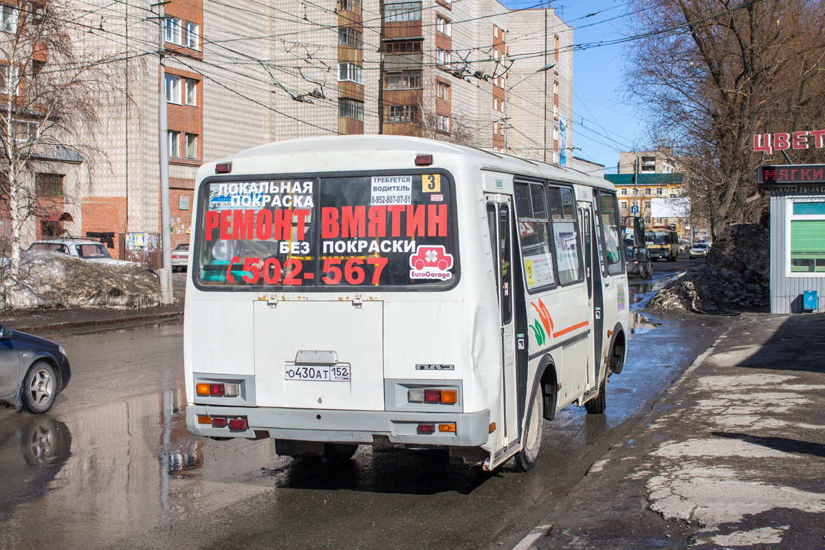 Томская область, ПАЗ-32054 № О 430 АТ 152