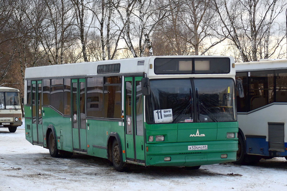 Тверская область, МАЗ-104.021 № А 534 РО 69