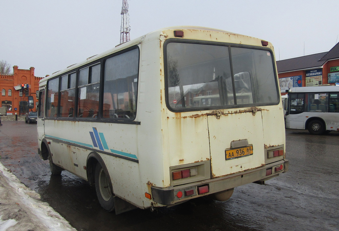 Тверская область, ПАЗ-32053 № АА 936 69