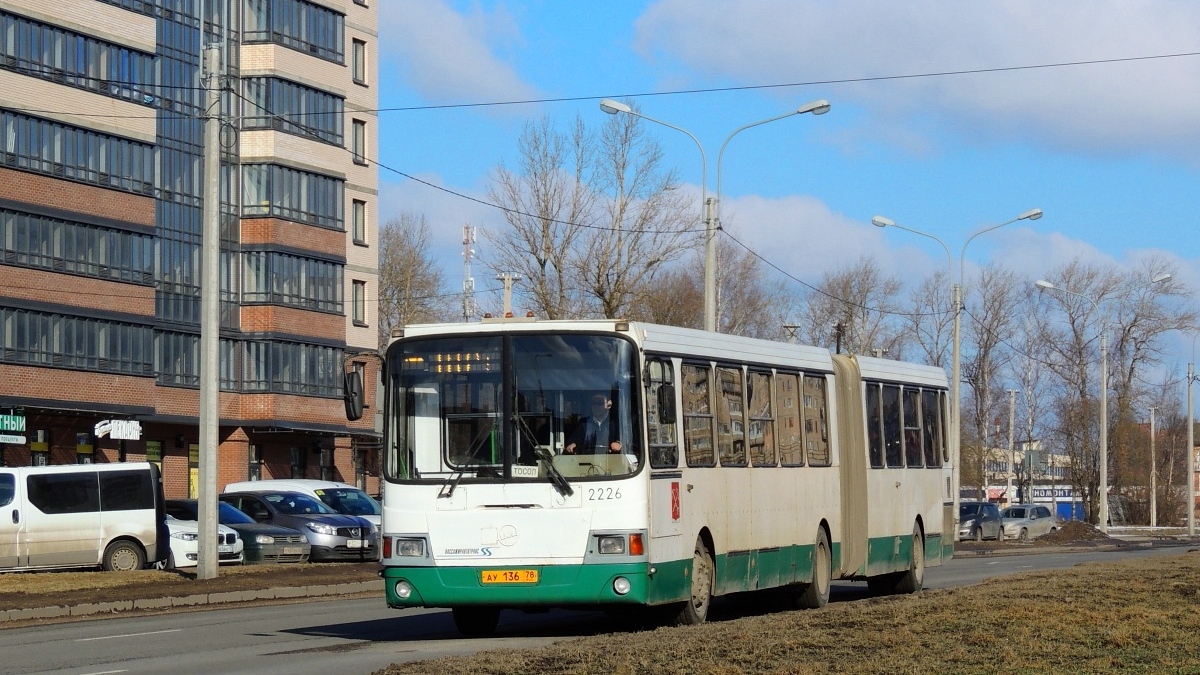 Санкт-Петербург, ЛиАЗ-6212.00 № 2226