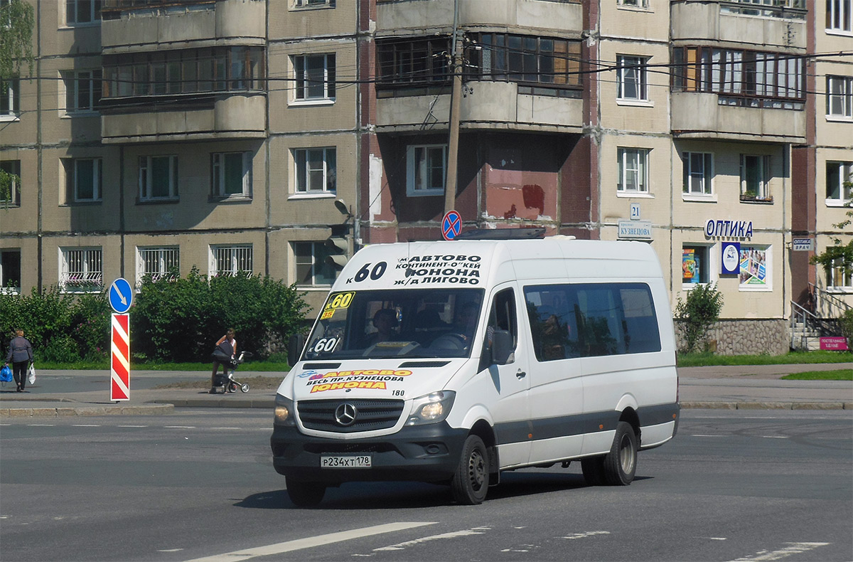 Санкт-Петербург, Луидор-22360C (MB Sprinter) № 180