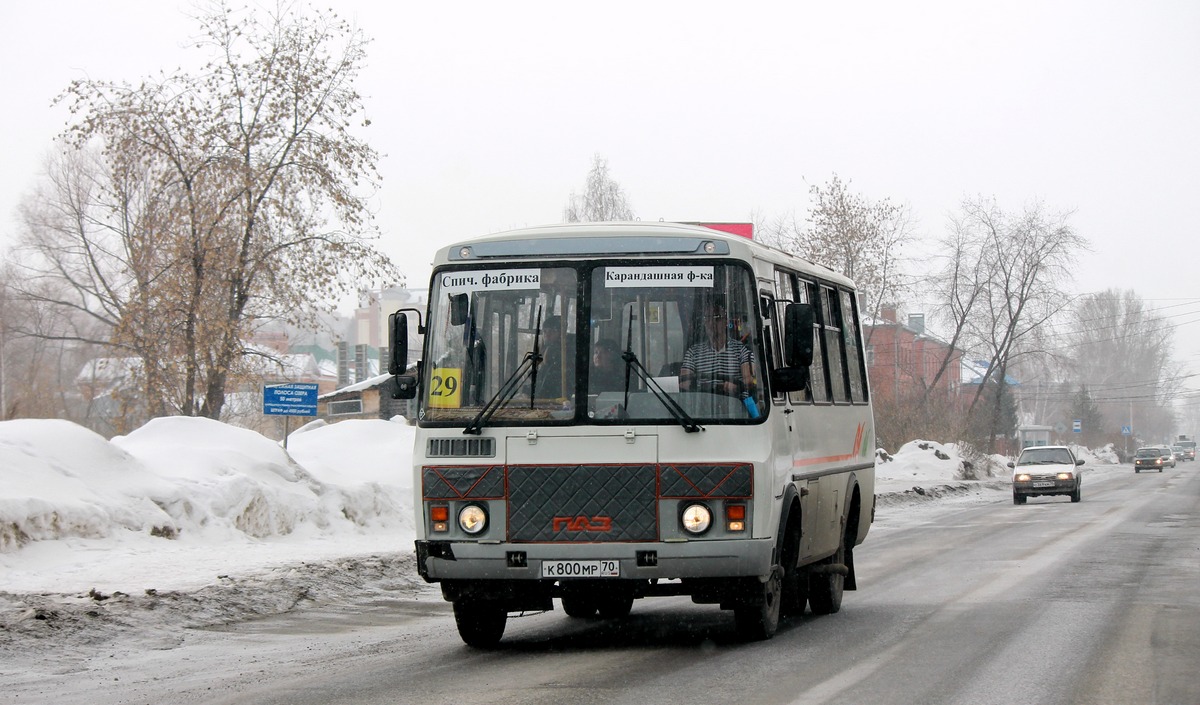 Томская область, ПАЗ-32054 № К 800 МР 70