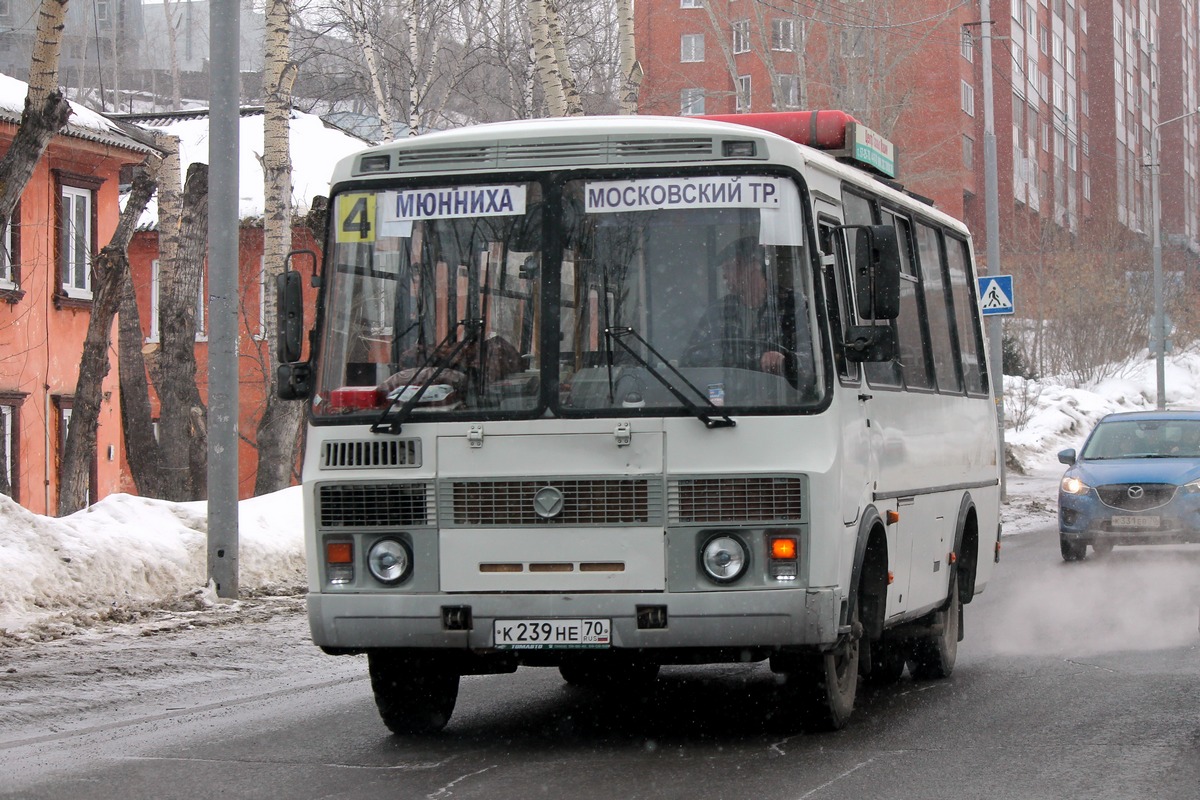 Томская область, ПАЗ-32054 № К 239 НЕ 70