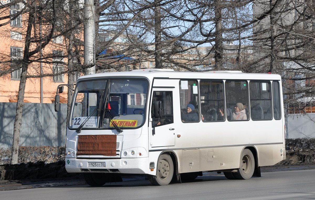 Омская область, ПАЗ-320302-08 № 2832