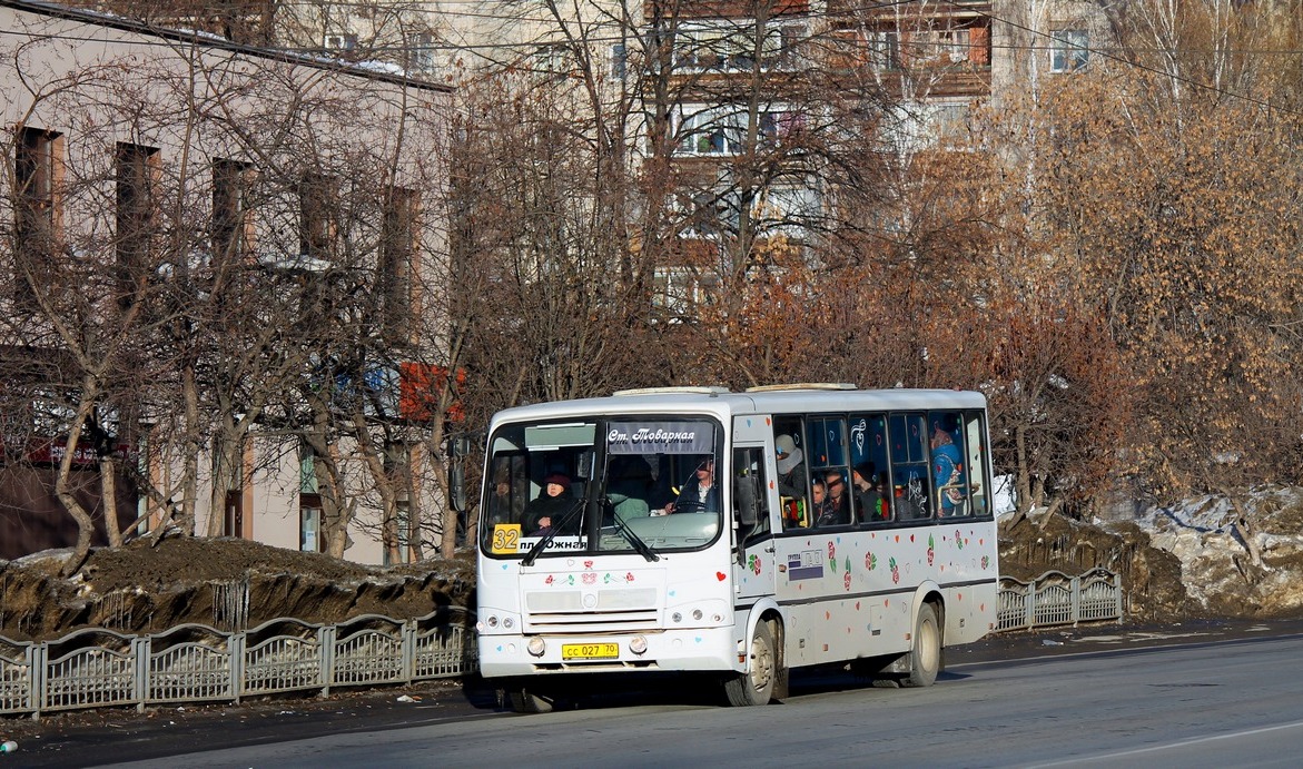 Томская область, ПАЗ-320412-03 № СС 027 70