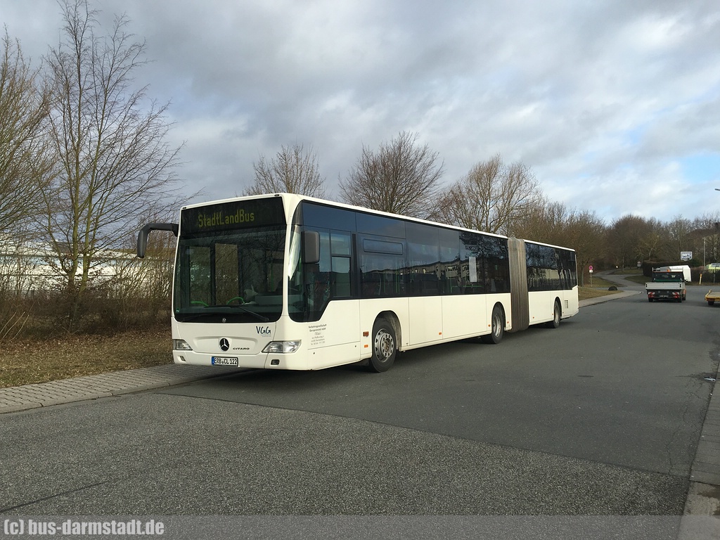 Гессен, Mercedes-Benz O530G Citaro facelift G № ERB-CL 122