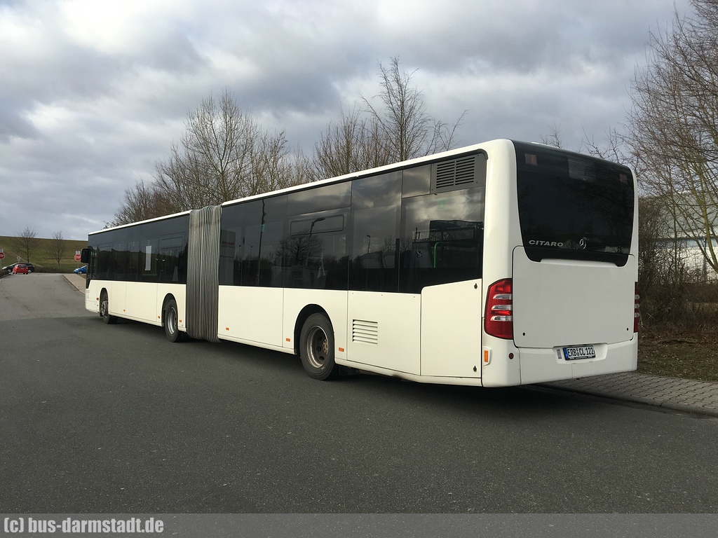 Гессен, Mercedes-Benz O530G Citaro facelift G № ERB-CL 122