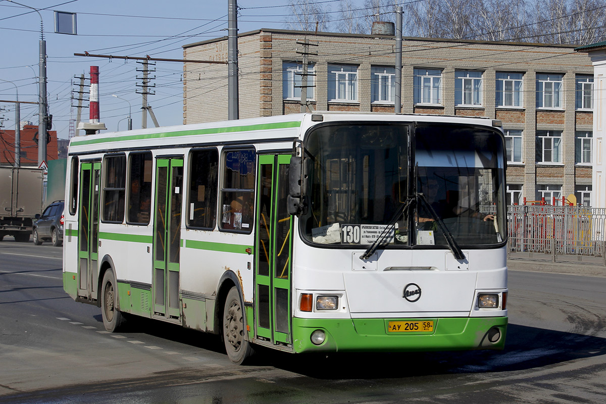 Пензенская область, ЛиАЗ-5256.46 № АУ 205 58