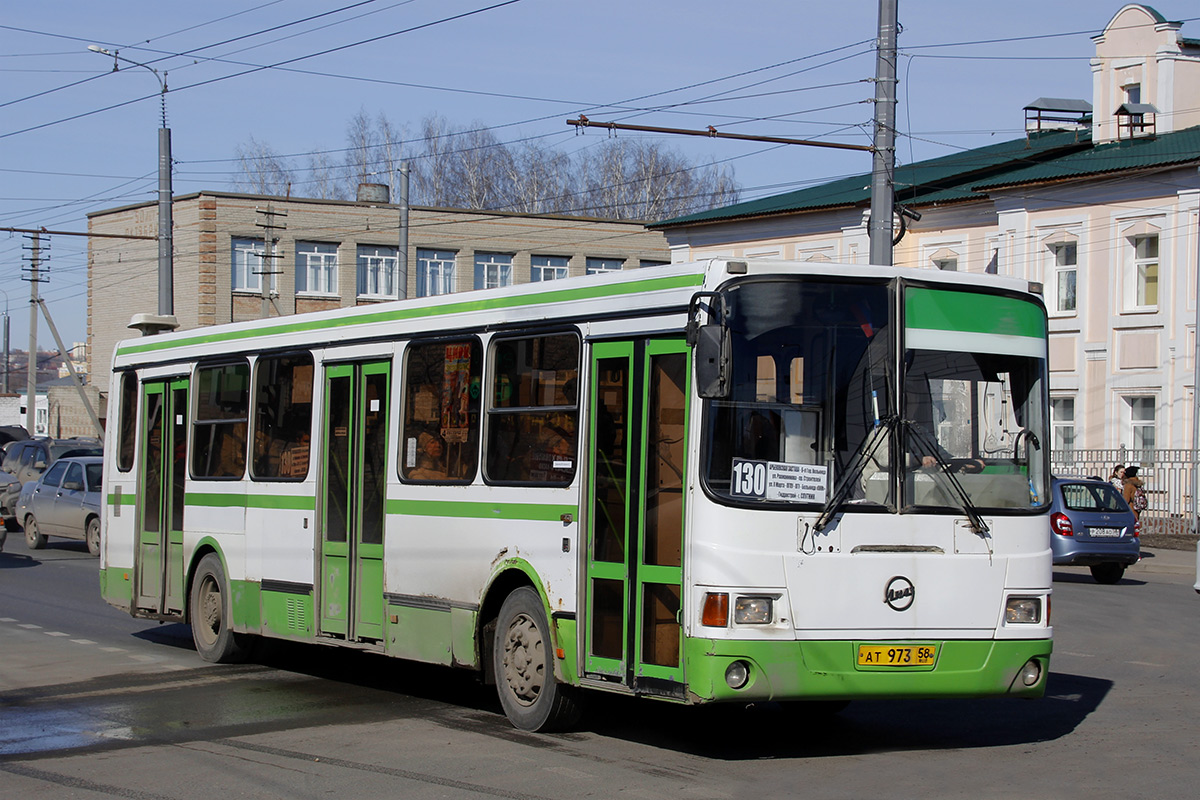 Пензенская область, ЛиАЗ-5256.45 № АТ 973 58