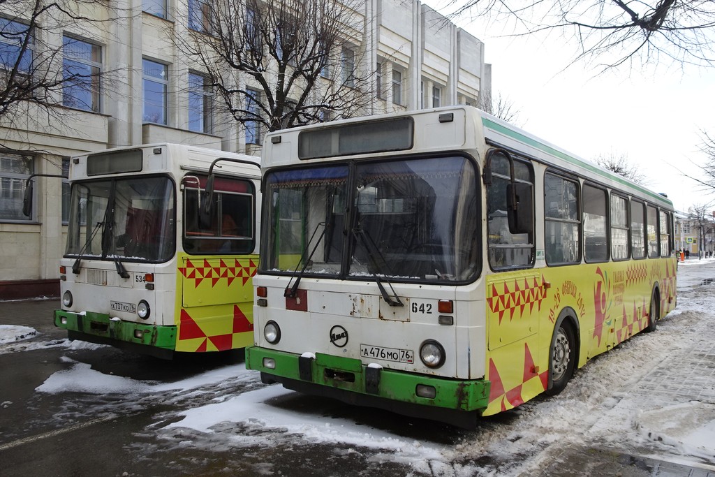 Yaroslavl region, LiAZ-5256.30 (81 TsIB) Nr. 642; Yaroslavl region — Bus barrage for the period of "Main Shrovetide of Russia" public merry-makings