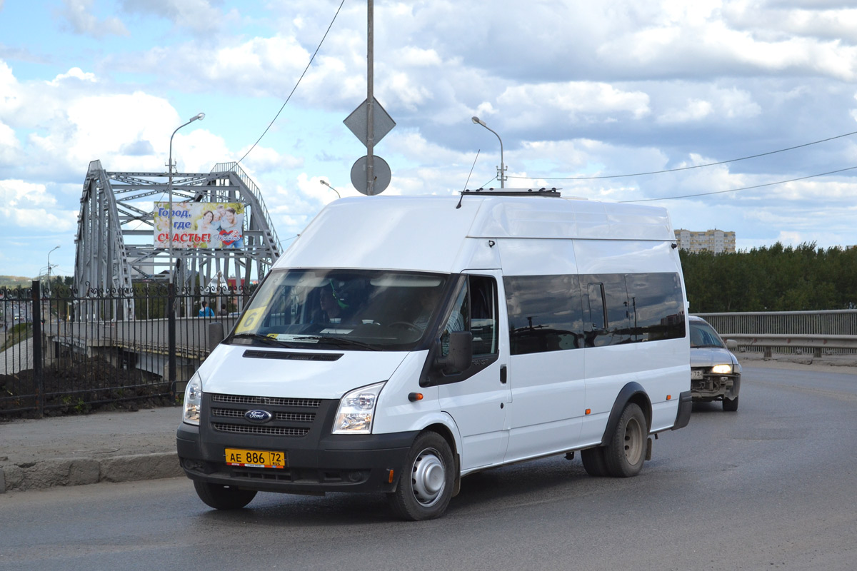 Тюменская область, Ford Transit [RUS] (Z6F.ESF.) № АЕ 886 72