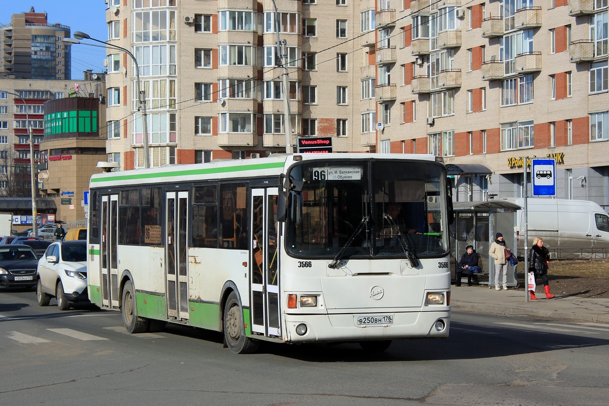 Санкт-Петербург, ЛиАЗ-5293.53 № 3566