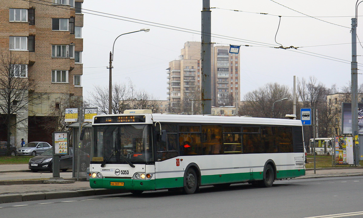 Санкт-Петербург, ЛиАЗ-5292.20 № 5353