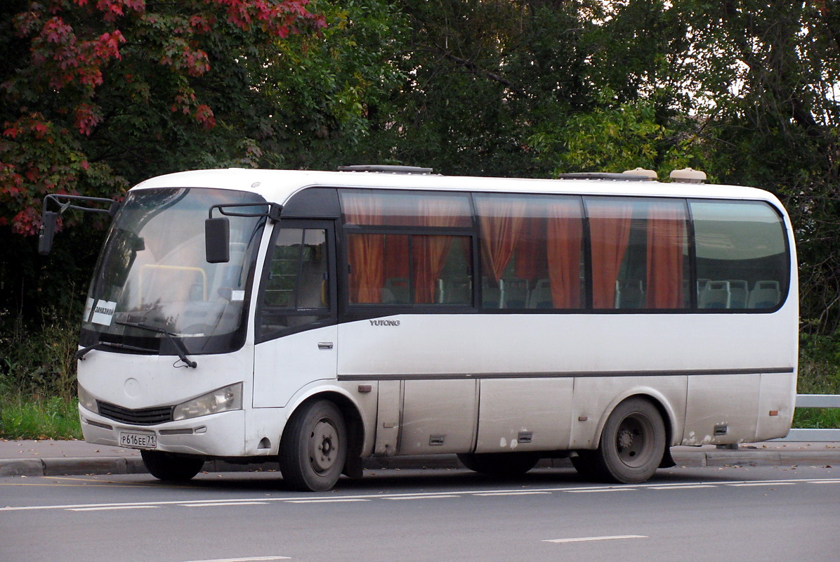 Тульская область, Yutong ZK6737D № Р 616 ЕЕ 71