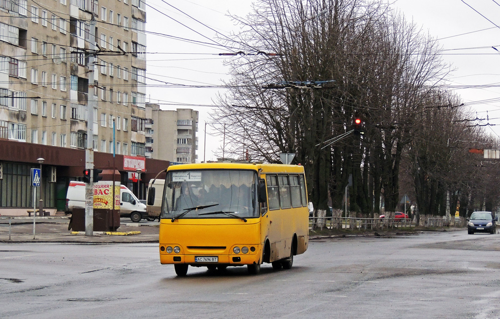 Волынская область, Богдан А09202 (ЛуАЗ) № AC 7696 BT