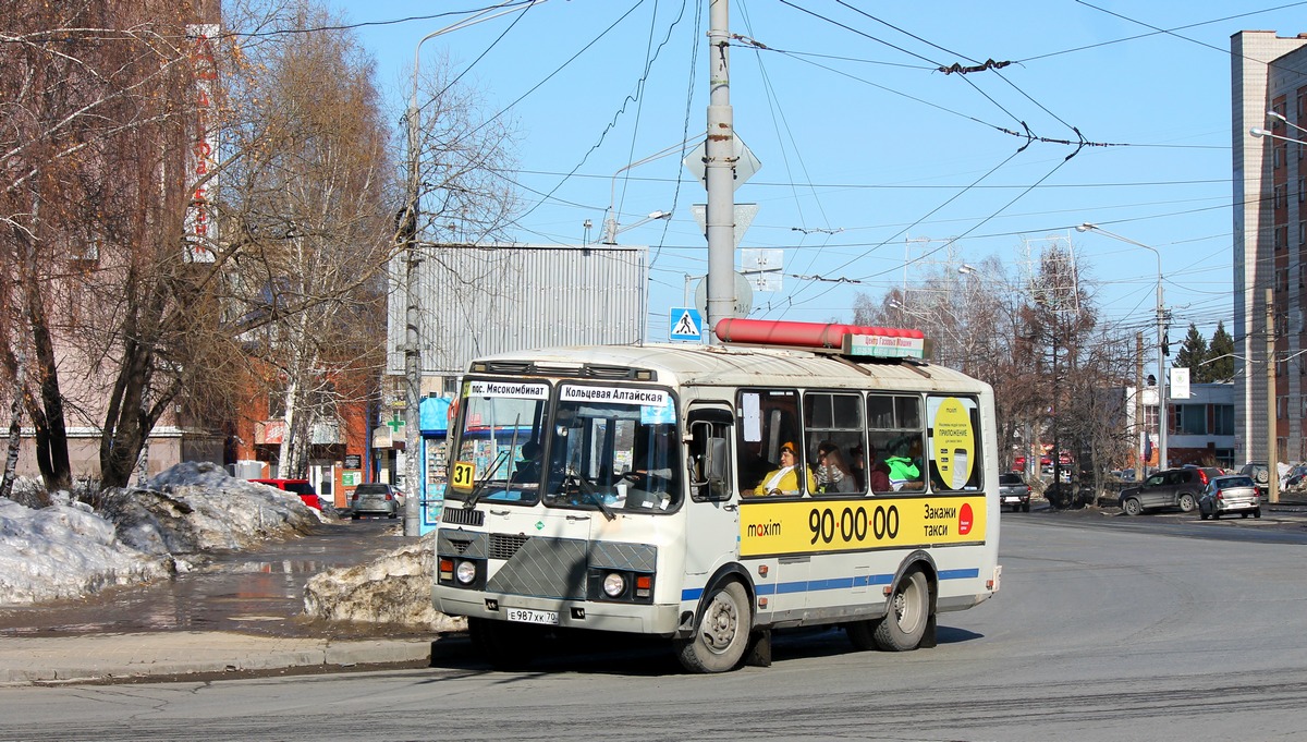 Tomskas apgabals, PAZ-32054 № Е 987 ХК 70