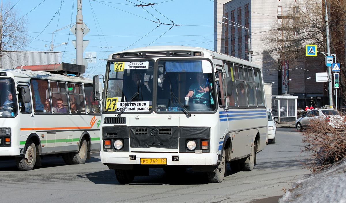 Томская область, ПАЗ-32054 № ВС 362 70