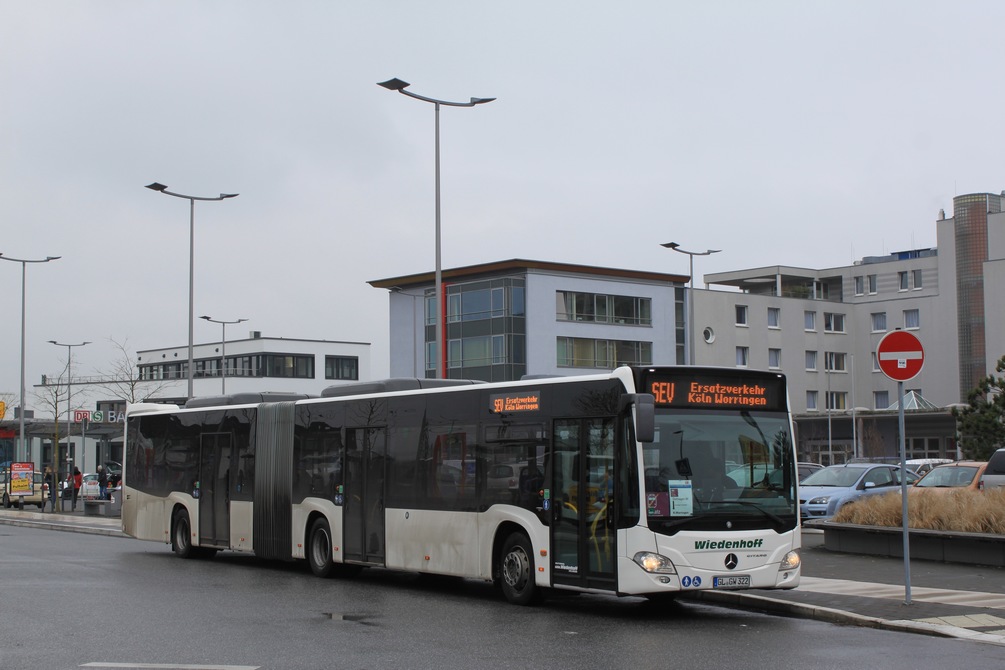 Северный Рейн-Вестфалия, Mercedes-Benz Citaro C2 G № 322