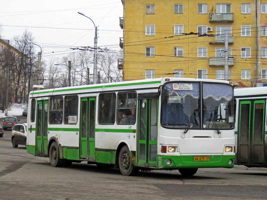Kirov region, LiAZ-5256.45 Nr. х548
