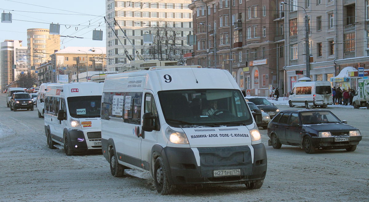 Челябинская область, Нижегородец-2227SK (Peugeot Boxer) № Н 271 РЕ 174