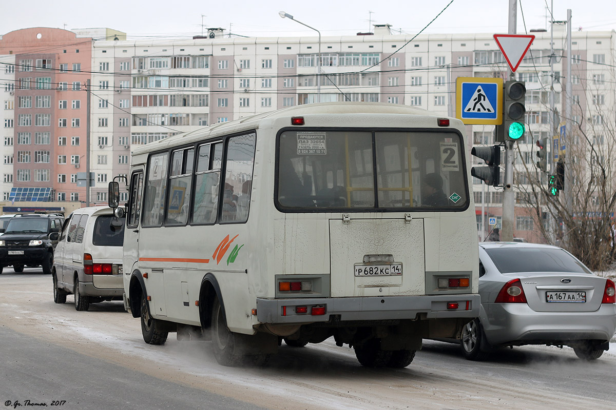 Саха (Якутия), ПАЗ-32054 № Р 682 КС 14