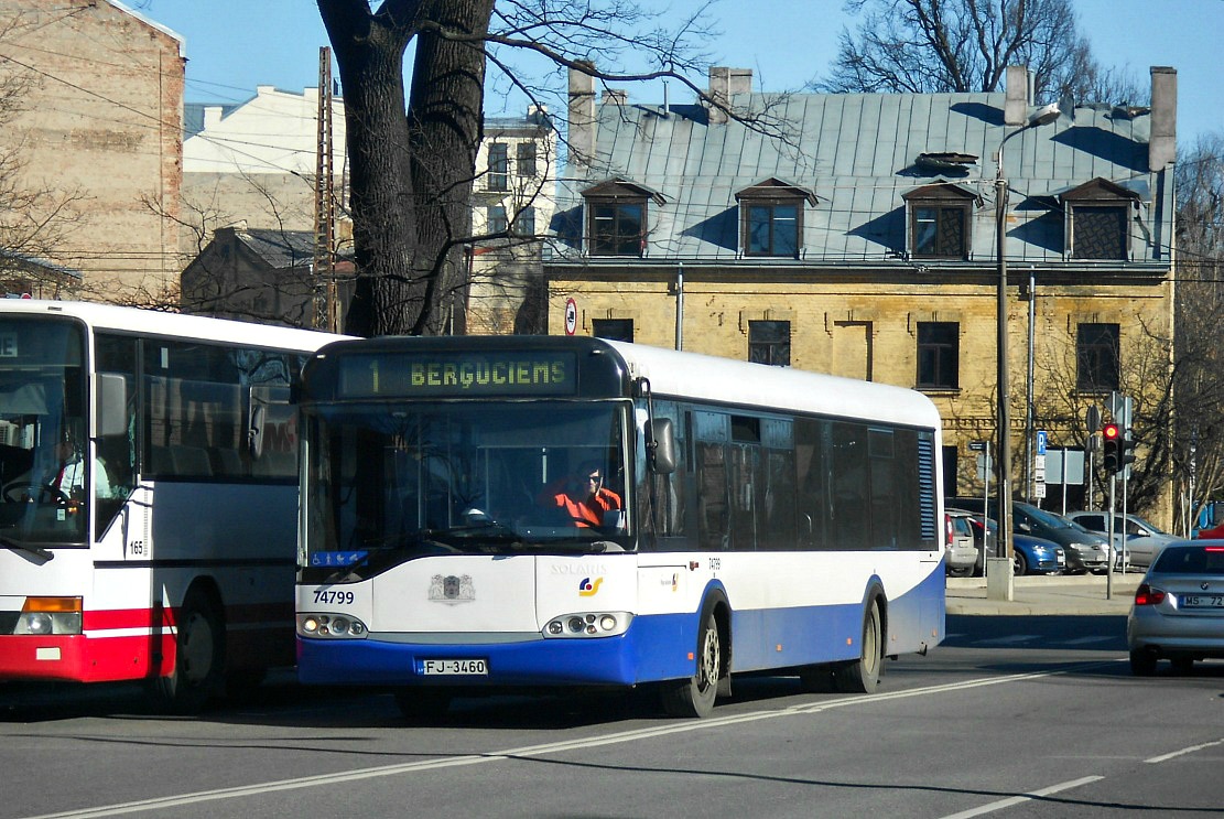 Латвия, Solaris Urbino II 12 № 74799