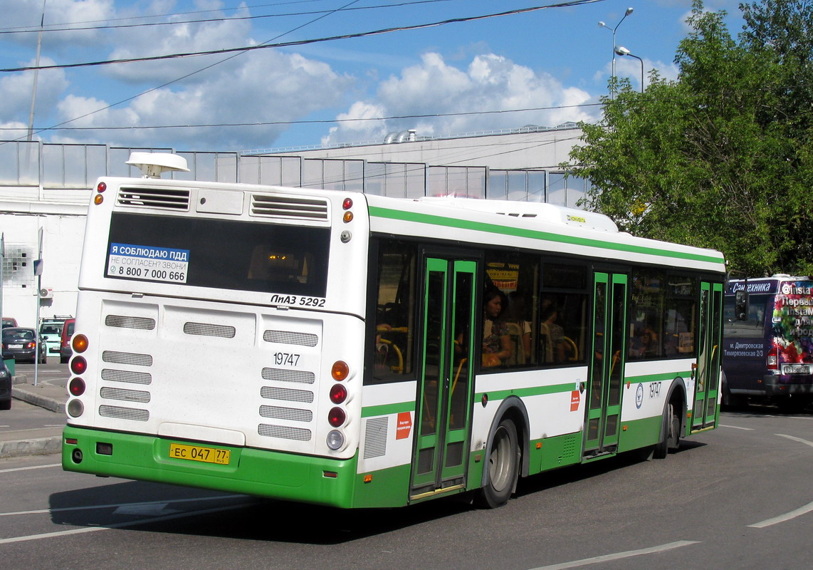 Moskau, LiAZ-5292.22 (2-2-2) Nr. 19747