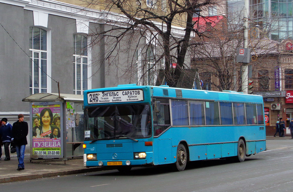 Саратовская область, Mercedes-Benz O405N № АХ 388 64