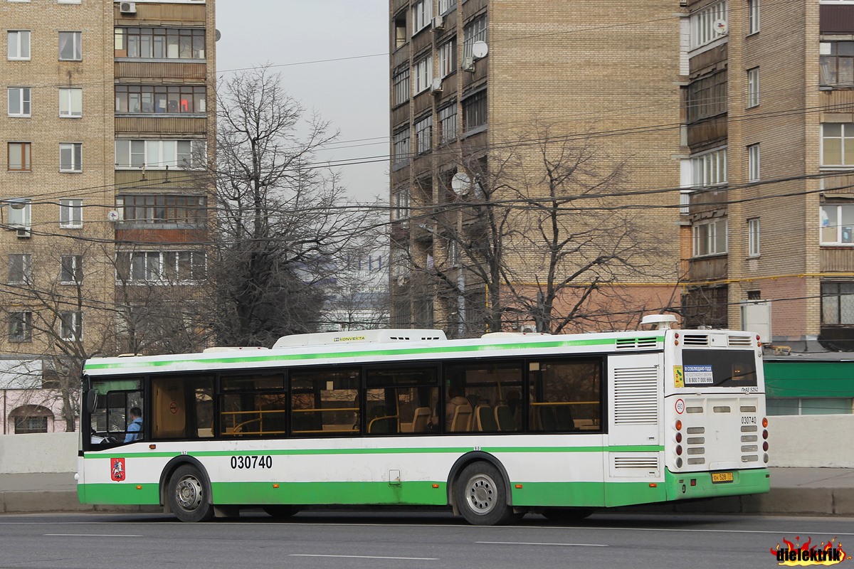 Москва, ЛиАЗ-5292.22 (2-2-2) № 030740