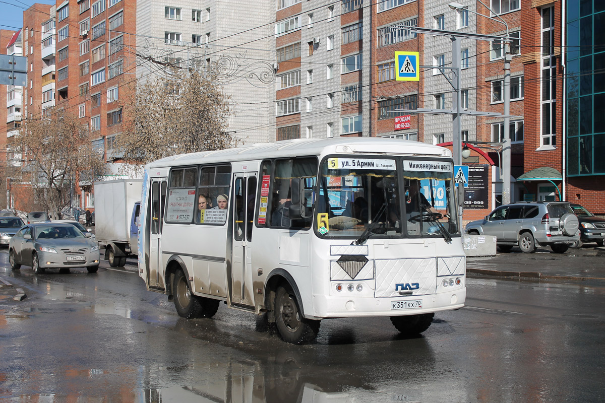 Томская область, ПАЗ-32054 № К 351 КХ 70