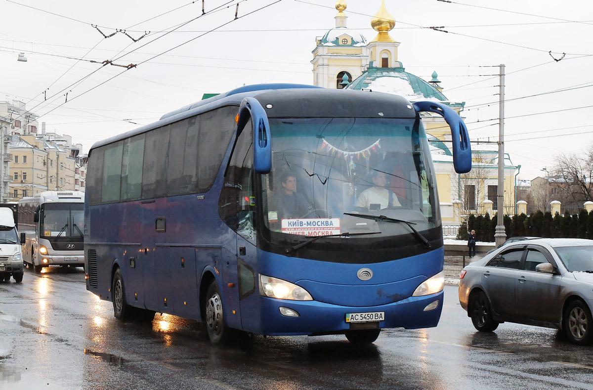 Киевская область, Yutong ZK6129H № AC 5450 BA