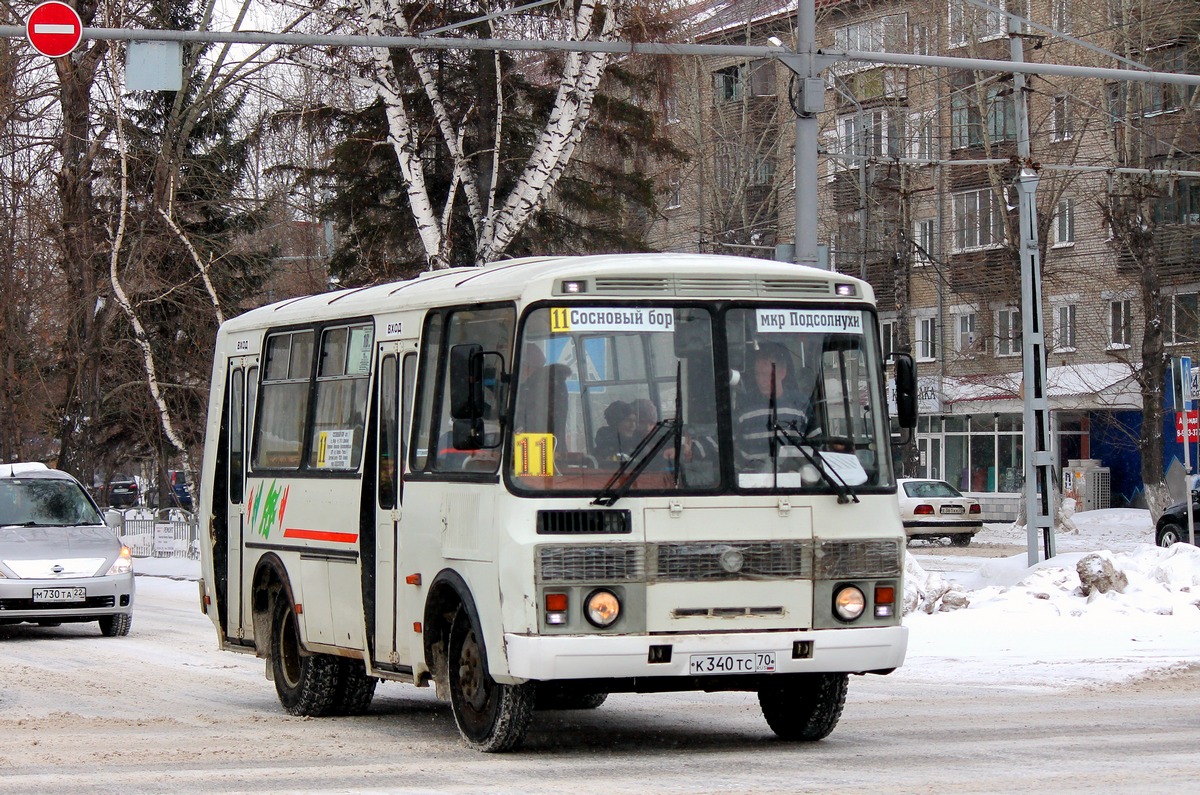 Томская область, ПАЗ-32054 № К 340 ТС 70