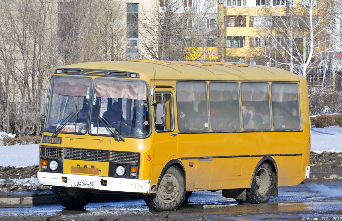 Omsk region, PAZ-32053-60 # 3
