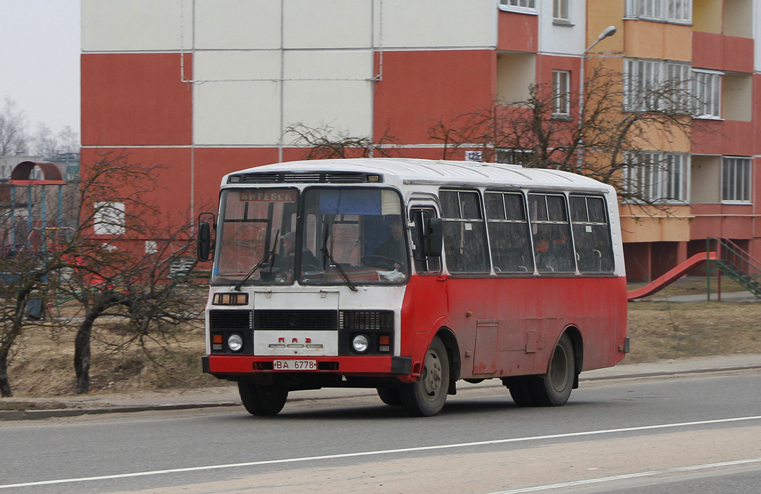 Витебская область, ПАЗ-3205 (00) № ВА 6778