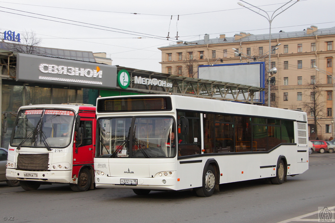 Санкт-Петербург, МАЗ-103.485 № Х 222 ТЕ 98