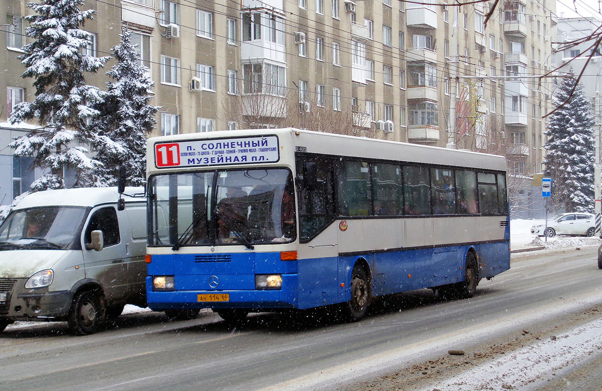 Саратовская область, Mercedes-Benz O405 № АН 114 64