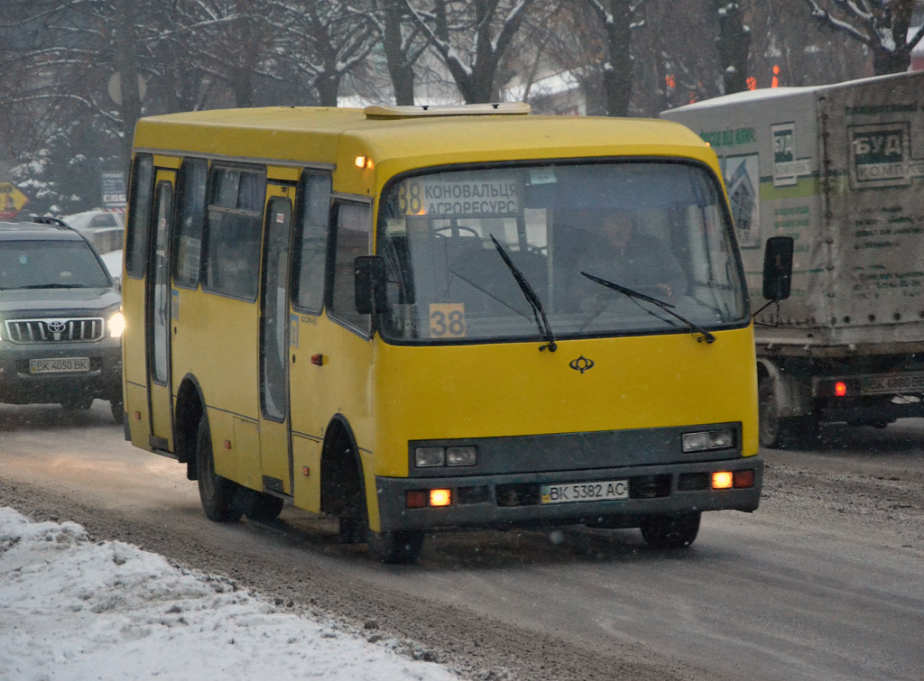 Ровненская область, Богдан А091 (Y99-C39) № BK 5382 AC