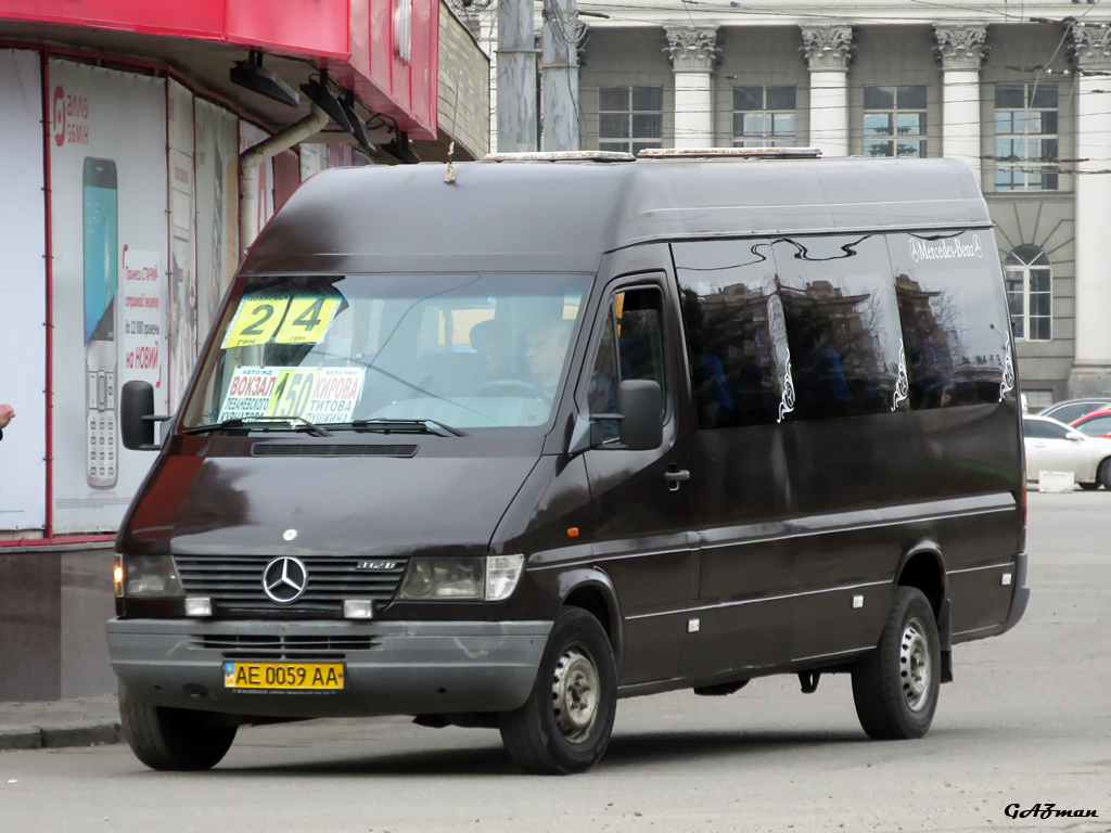 Днепропетровская область, Mercedes-Benz Sprinter W903 312D № AE 0059 AA