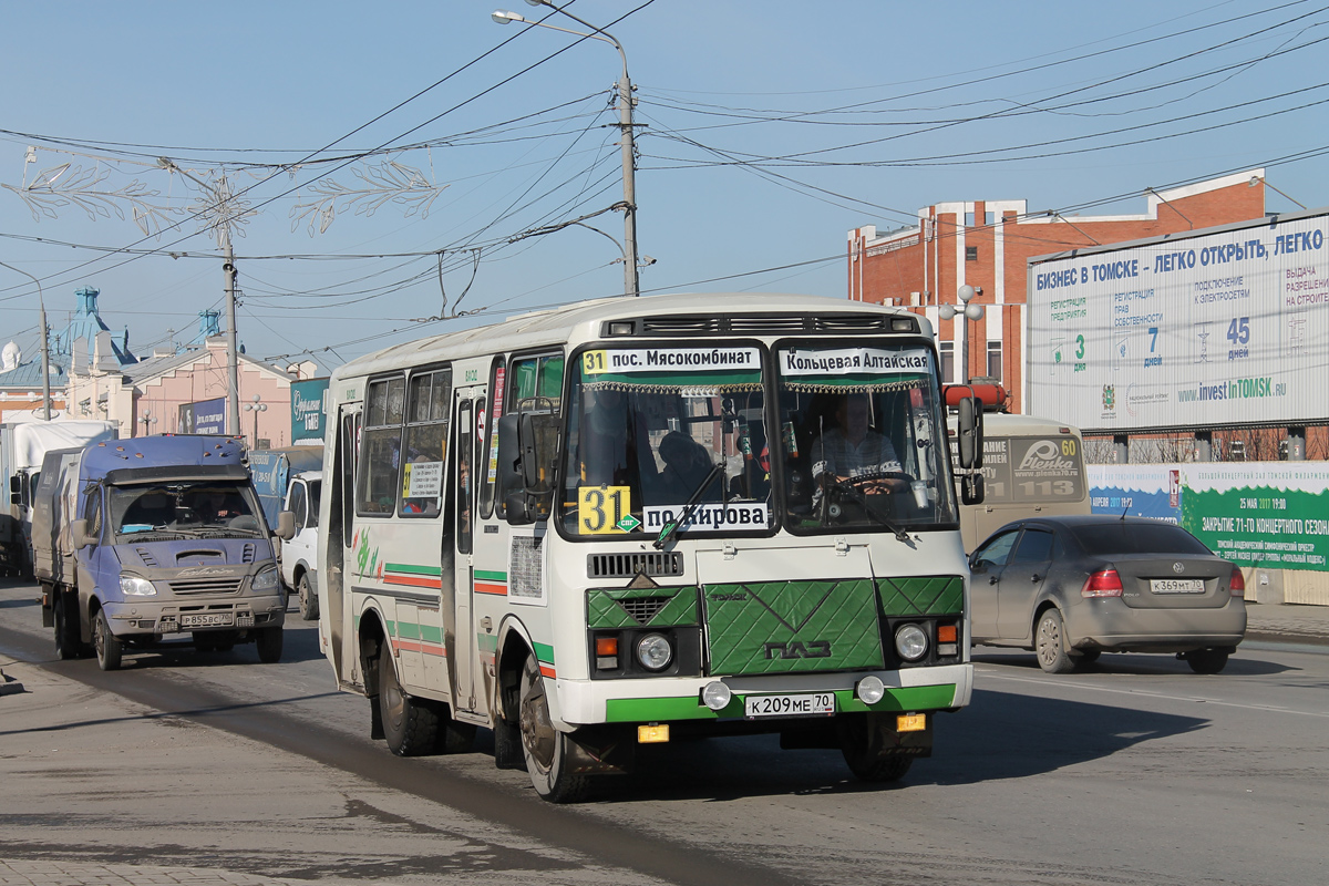 Tomsk region, PAZ-32054 # К 209 МЕ 70