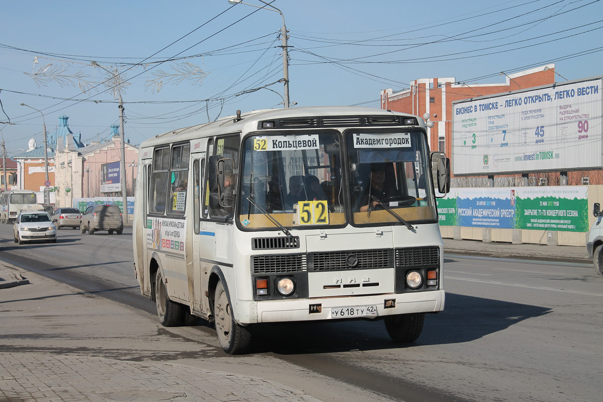 Томська область, ПАЗ-32054 № У 618 ТУ 42