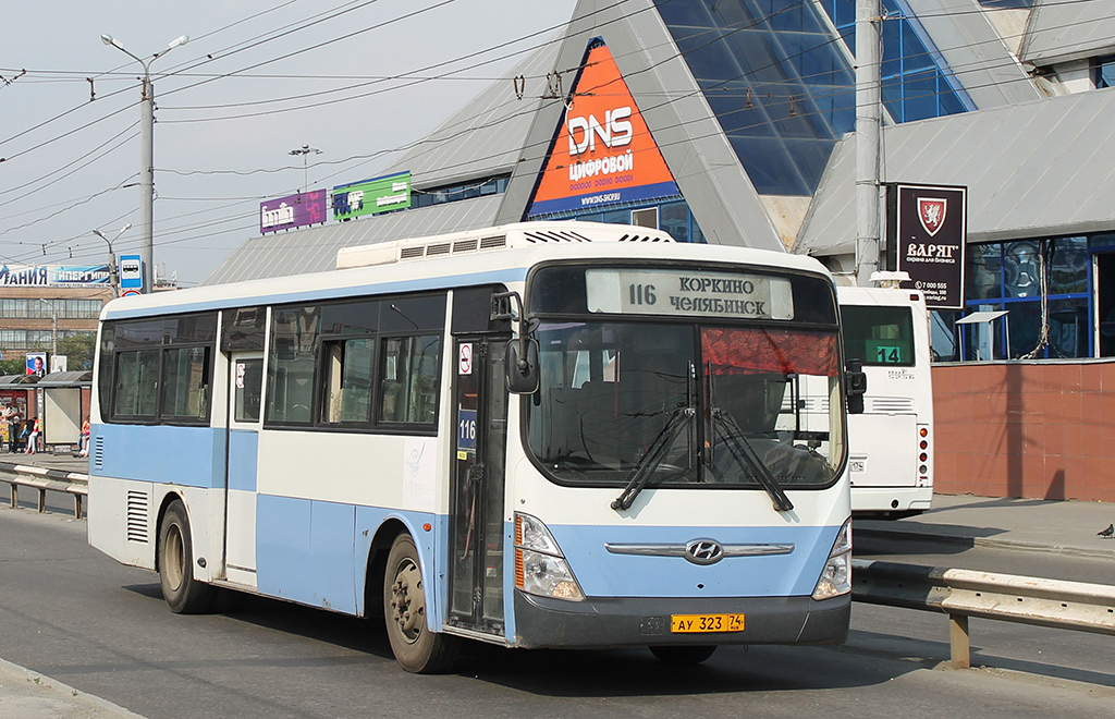 Cseljabinszki terület, Hyundai New Super AeroCity 1F/L sz.: АУ 323 74