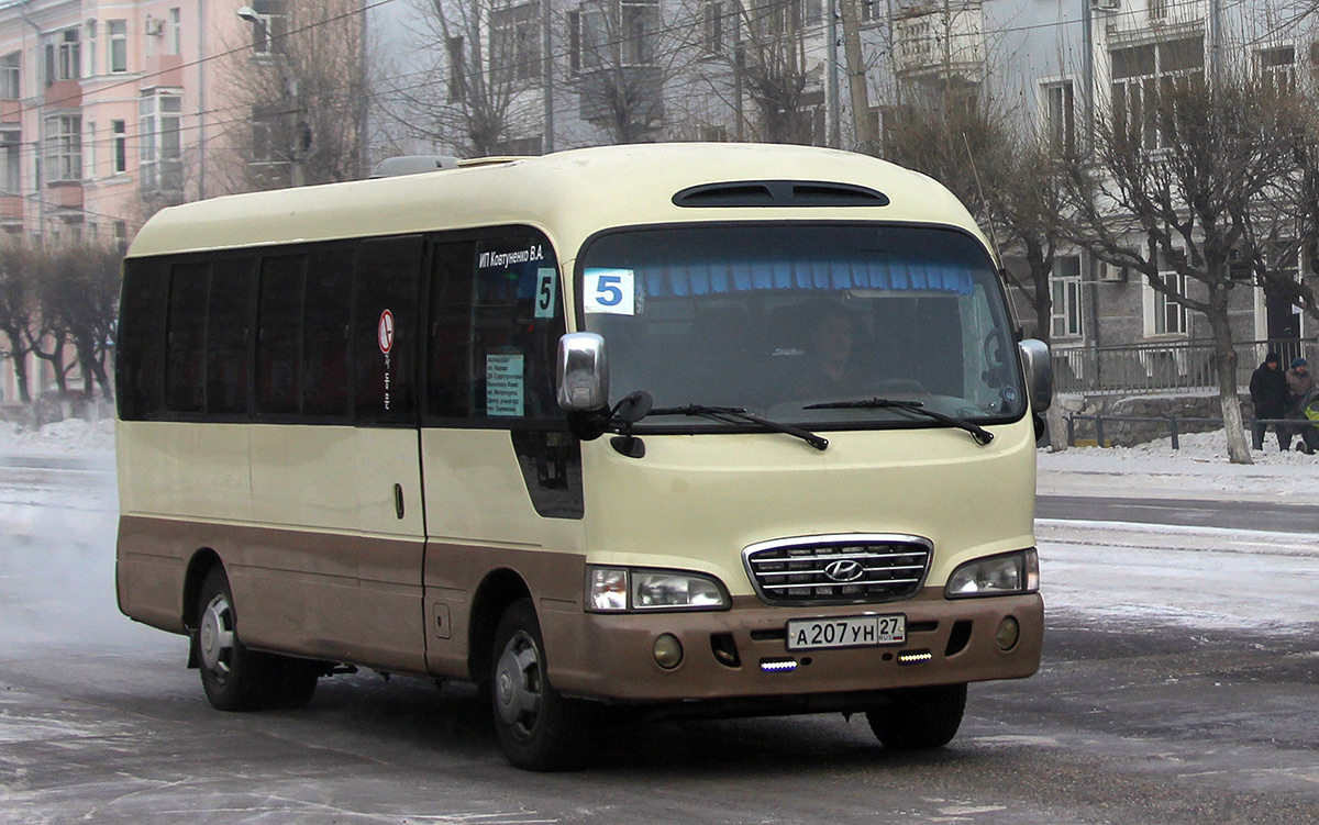 Хабаровский край, Hyundai County Gold № А 207 УН 27