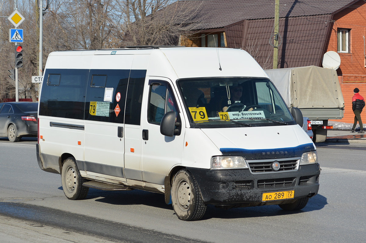 Тюменская область, FIAT Ducato 244 CSMMC-RLL, -RTL № АО 289 72