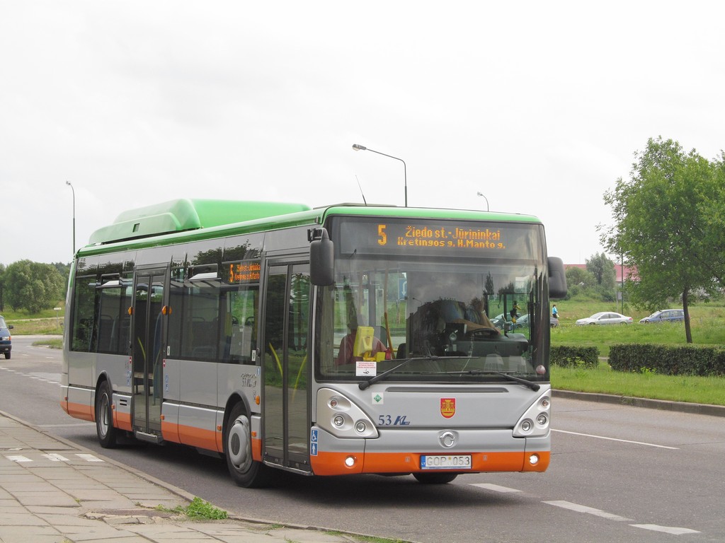 Літва, Irisbus Citelis 12M CNG № 53