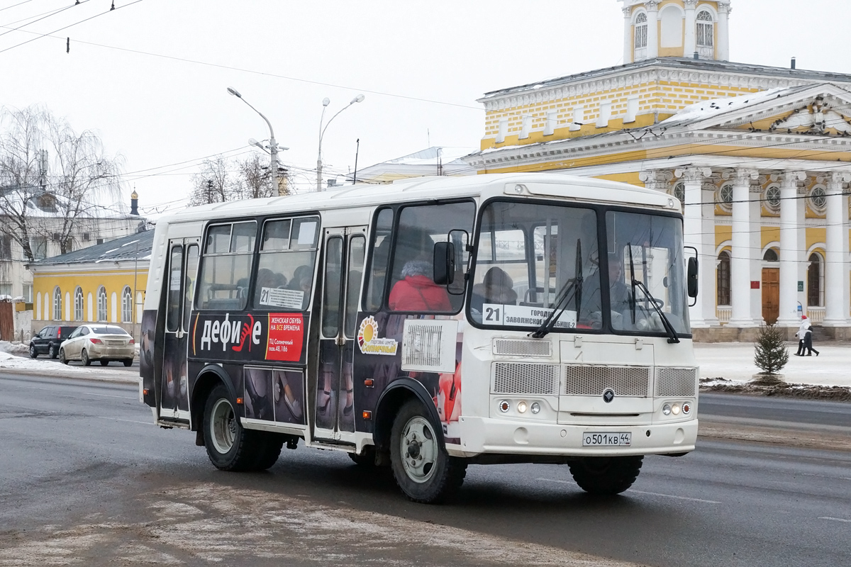 Костромская область, ПАЗ-32054 № О 501 КВ 44