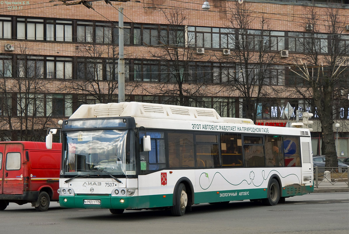 Санкт-Петербург, ЛиАЗ-5292.71 № 7507