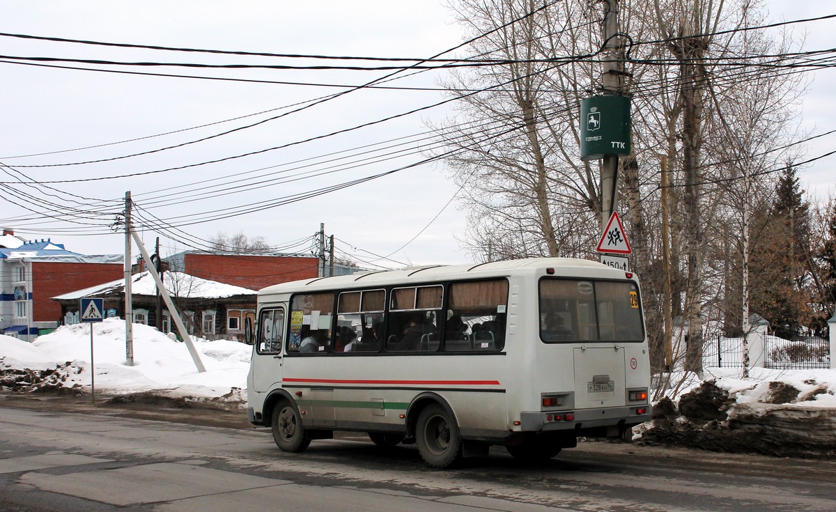 Томская область, ПАЗ-32054 № Р 328 КН 96