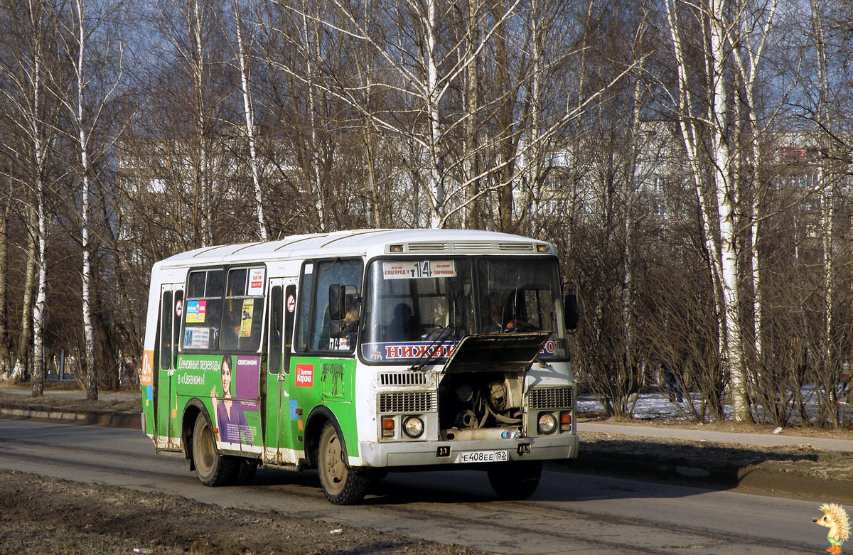 Нижегородская область, ПАЗ-32054 № Е 408 ЕЕ 152